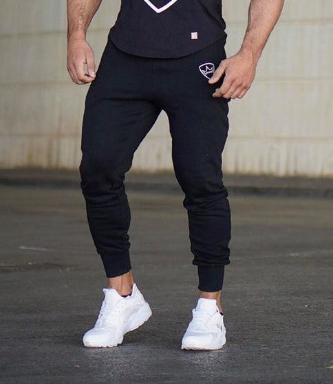 Men's Essential Tapered Sweat-Pants-FITNESS ENGINEERING