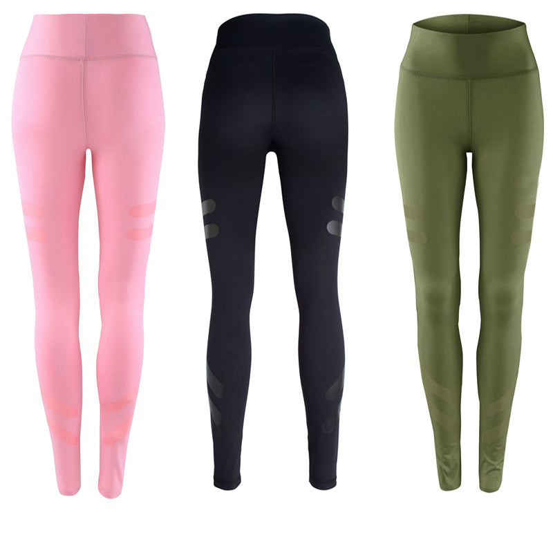 Women's High Waist Sporting Leggings-FITNESS ENGINEERING