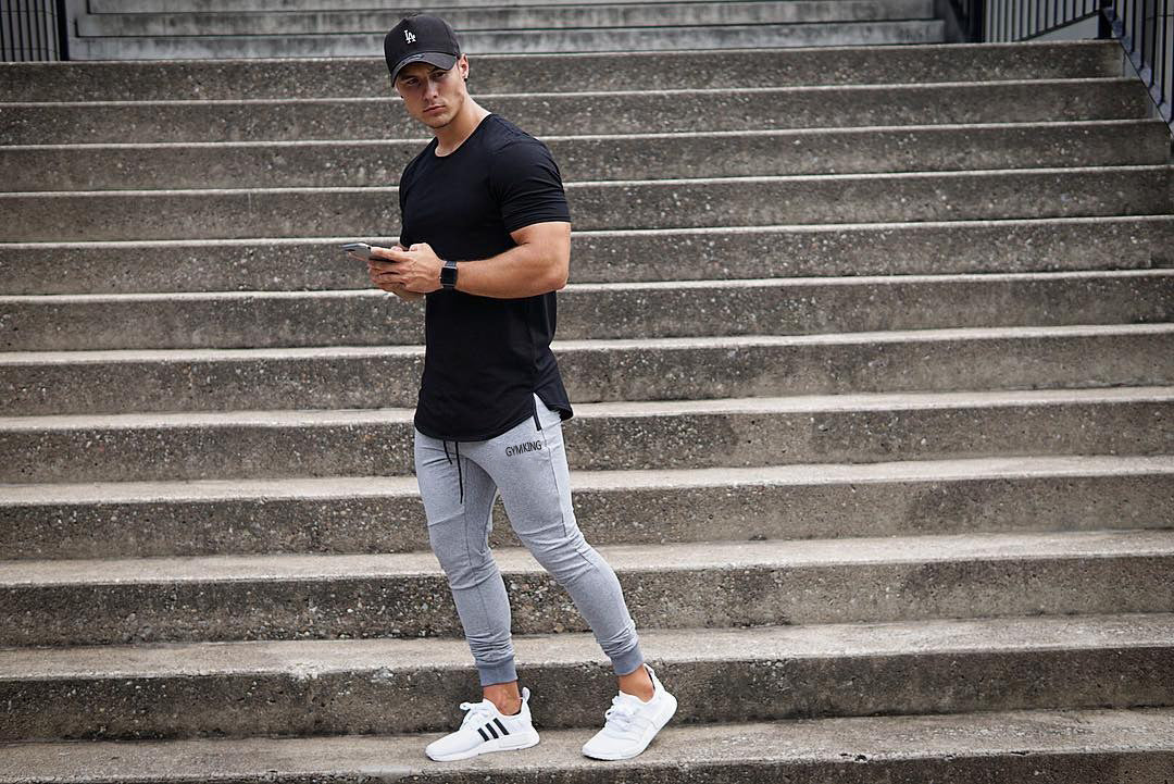 Men's Essential Tapered Sweat-Pants V2-FITNESS ENGINEERING