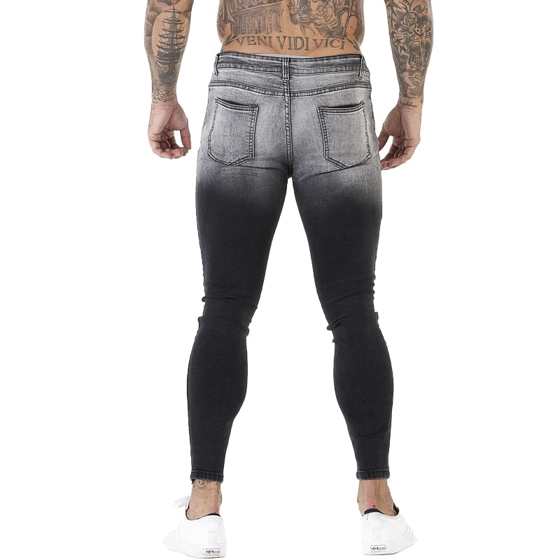 Faded Grey-Black Jeans