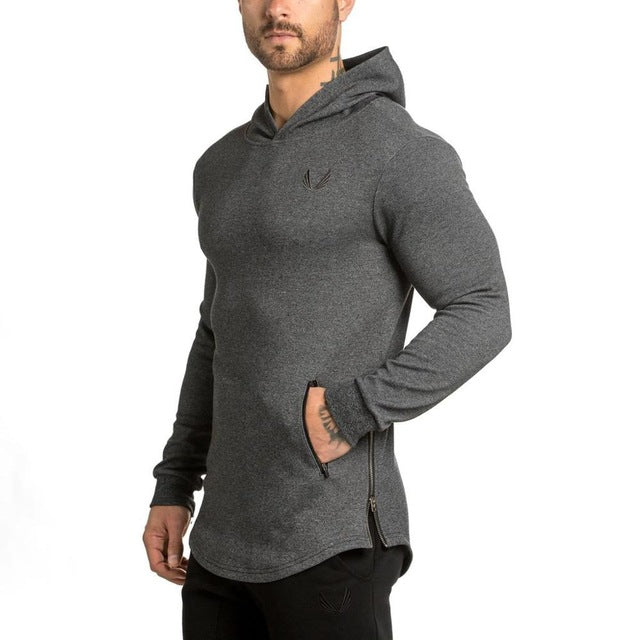 Men's Hooded Sweatshirt-FITNESS ENGINEERING